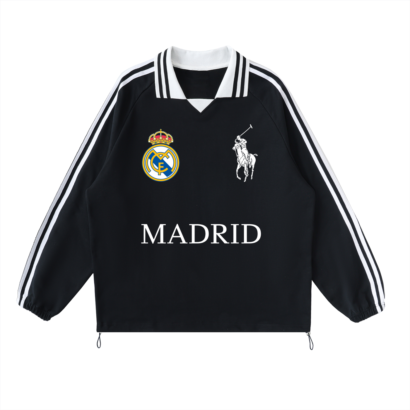 Vintage Real Madrid Polo Jumper