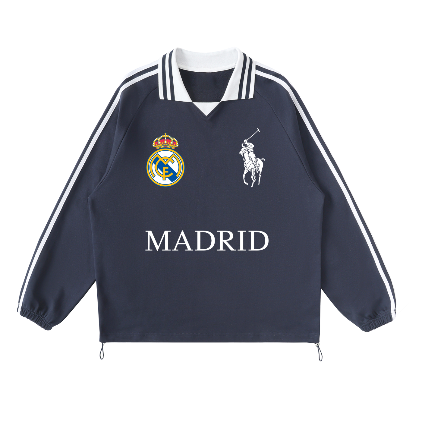 Vintage Real Madrid Polo Jumper